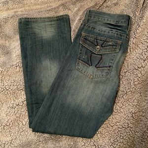 Rustic Blue Brand Men’s Bootcut Jean 32x32